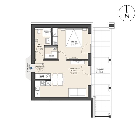 Floorplan - Lindenweg 235, 6314 Niederau